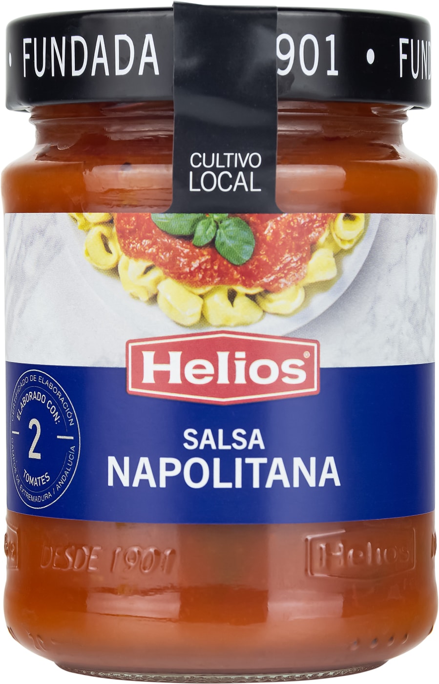 Изображение товара Томатный соус Helios Salsa napolitana 380г натуральный для пасты и пиццы