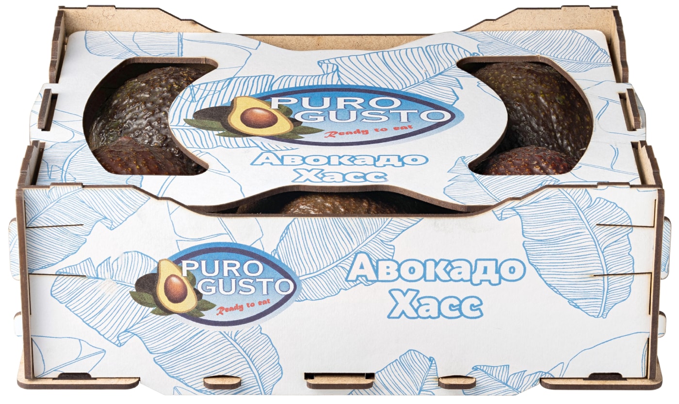 Изображение товара Авокадо Хасс Puro Gusto 1 кг - свежие спелые плоды сорта Хасс