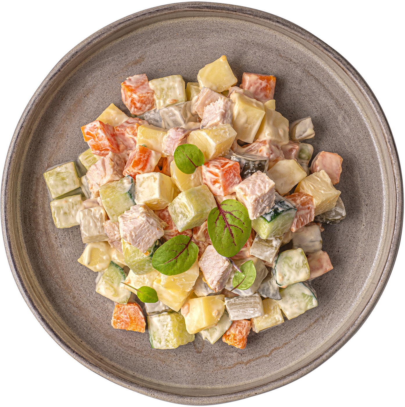 Изображение товара Салат Перекресток Select Столичный с курицей 180г