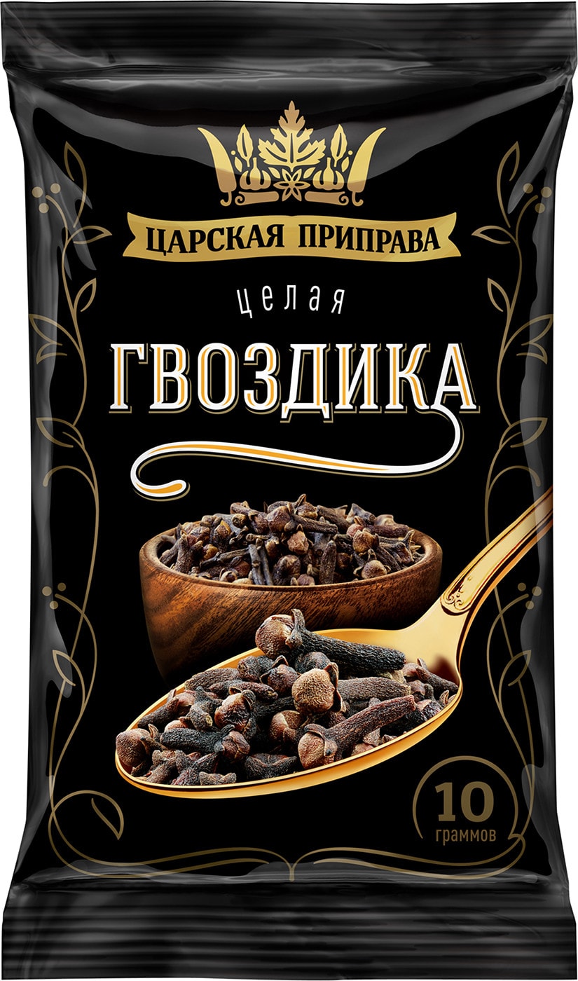 Изображение товара Гвоздика Царская приправа целая 10г натуральный аромат и полезные свойства