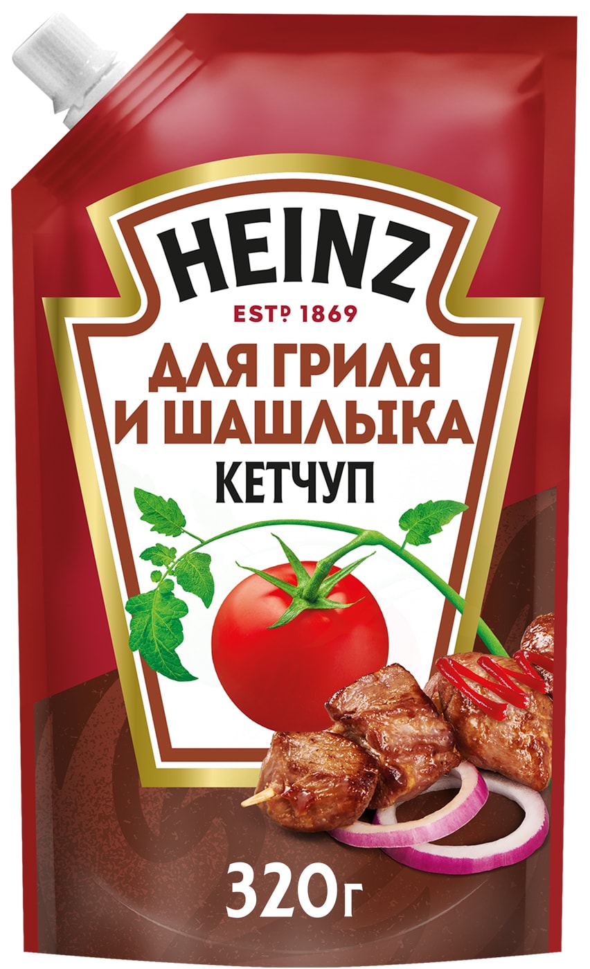 Изображение товара Кетчуп Heinz для Гриля и Шашлыка 320г