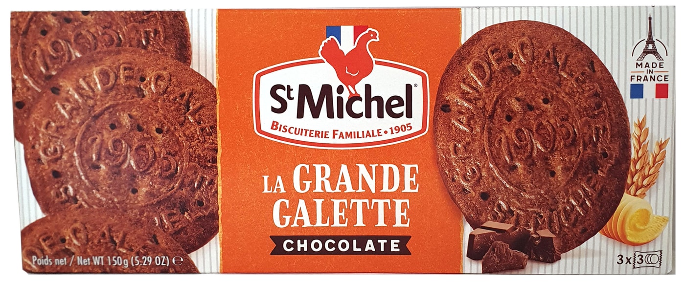 Изображение товара Печенье St Michel сливочное шоколадное 150г