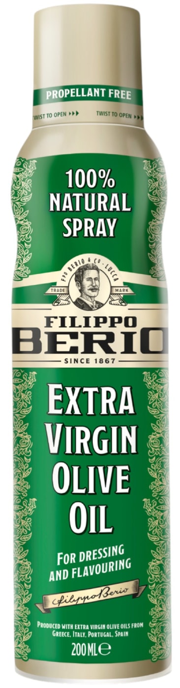 Изображение товара Масло оливковое Filippo Berio Extra Virgin нерафинированное спрей 200мл