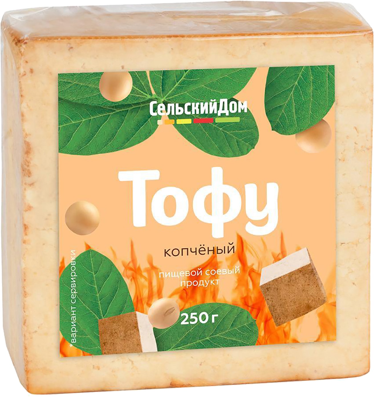 Изображение товара Сыр Сельский дом Тофу копченый 250г
