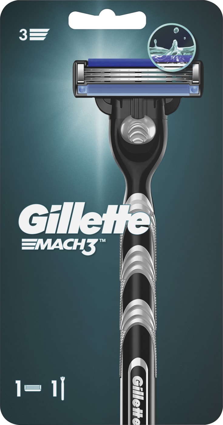 Изображение товара Бритва Gillette Mach3 со сменной кассетой для мужчин
