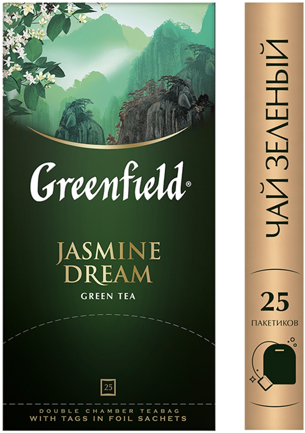 Изображение товара Чай зеленый Greenfield Jasmine Dream 25*2г