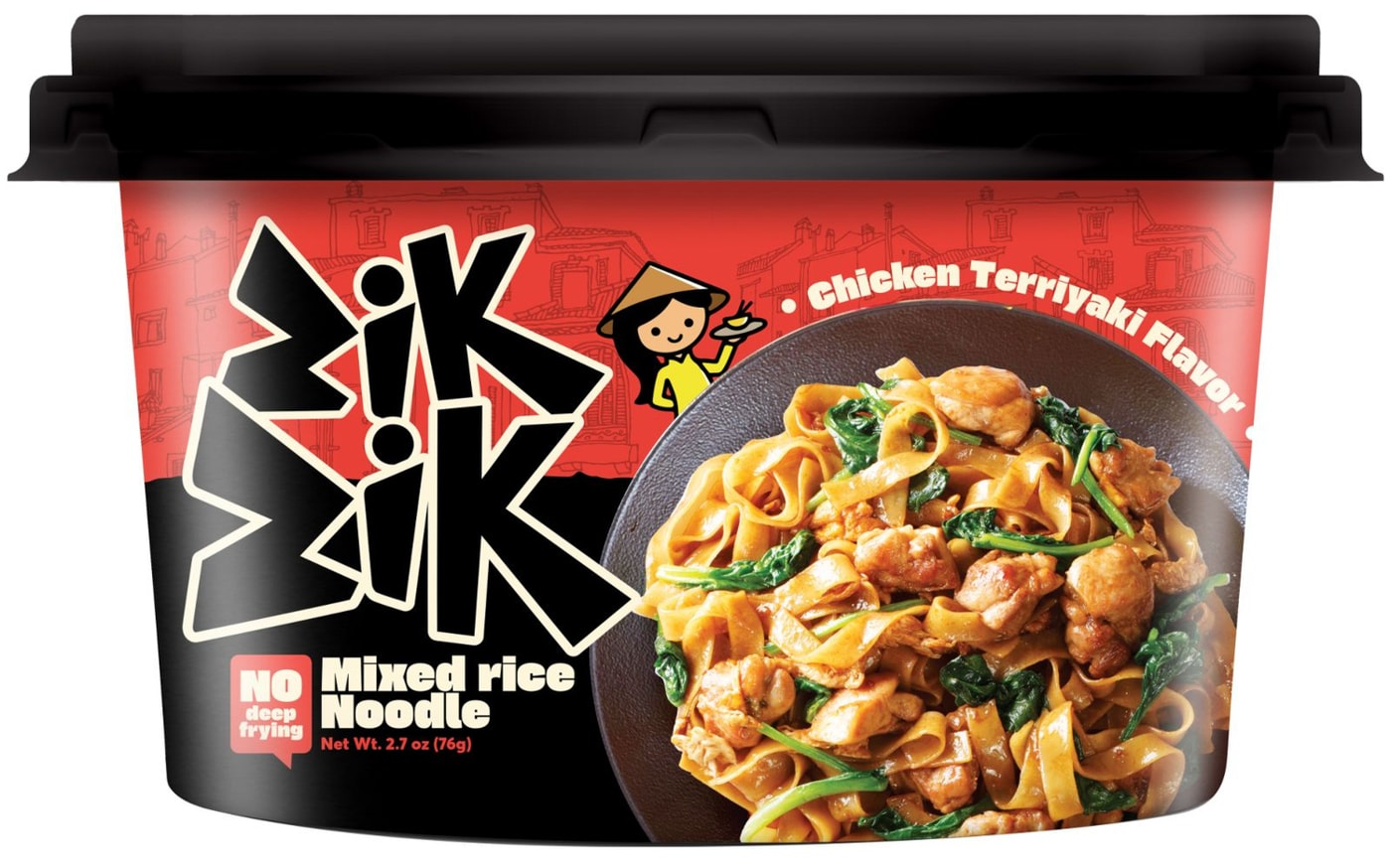 Изображение товара Лапша ZikZik со вкусом курицы Терияки 76г