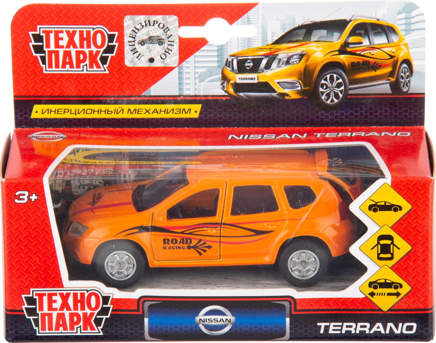 Изображение товара Игрушка Машинка Технопарк 12см Металлик