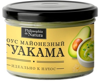 Изображение товара Соус Гуакамоле философия де натура мексиканский 150 г натуральный и острый соус для блюд