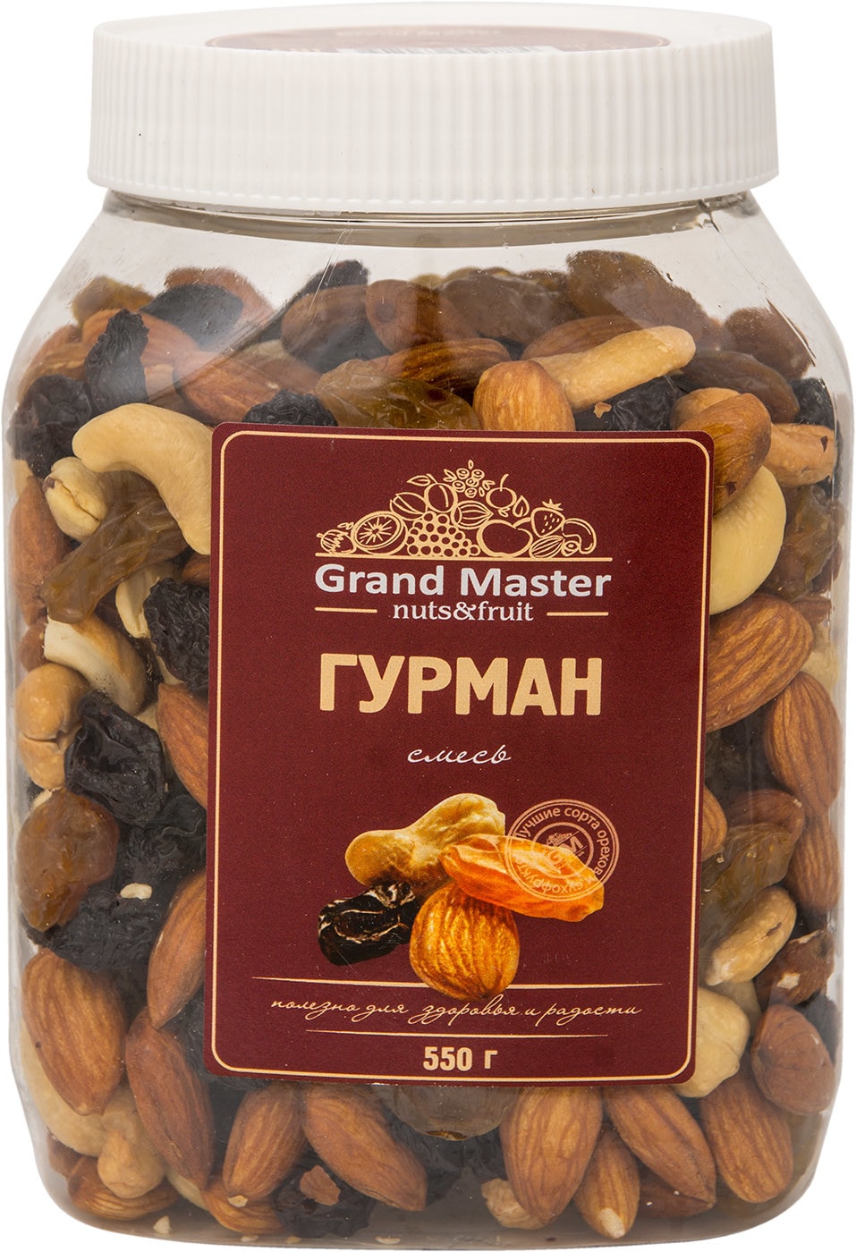 Изображение товара Ореховая смесь Grand Master Гурман 550 г натуральный продукт