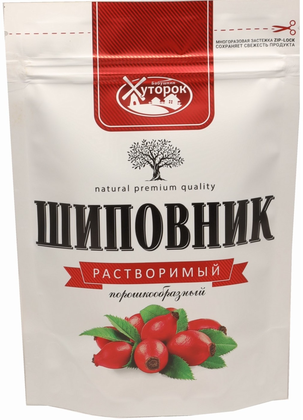 Изображение товара Шиповник Бабушкин Хуторок растворимый 75г натуральный напиток для укрепления иммунитета