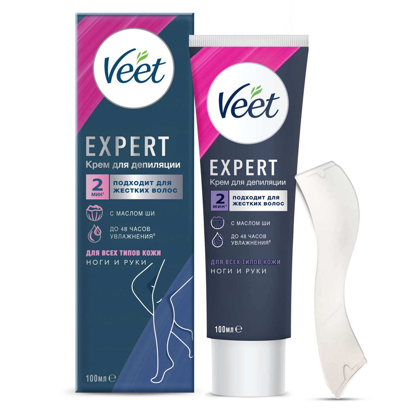 Изображение товара Крем VEET Expert для депиляции для всех типов кожи 100мл