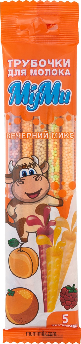 Изображение товара Трубочка для молока МуМи Вечерний микс 30г