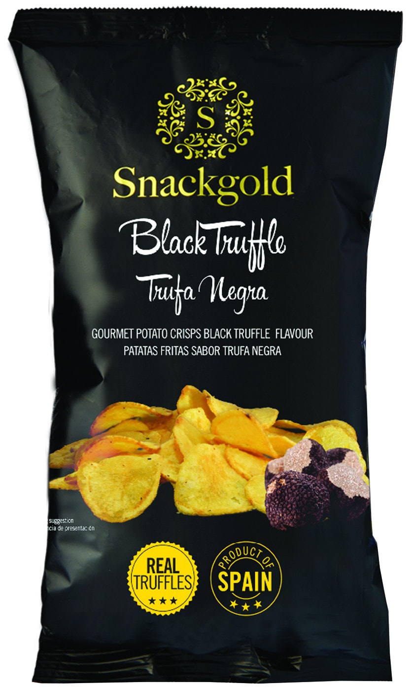 Изображение товара Чипсы Snackgold картофельные Черный Трюфель 125г