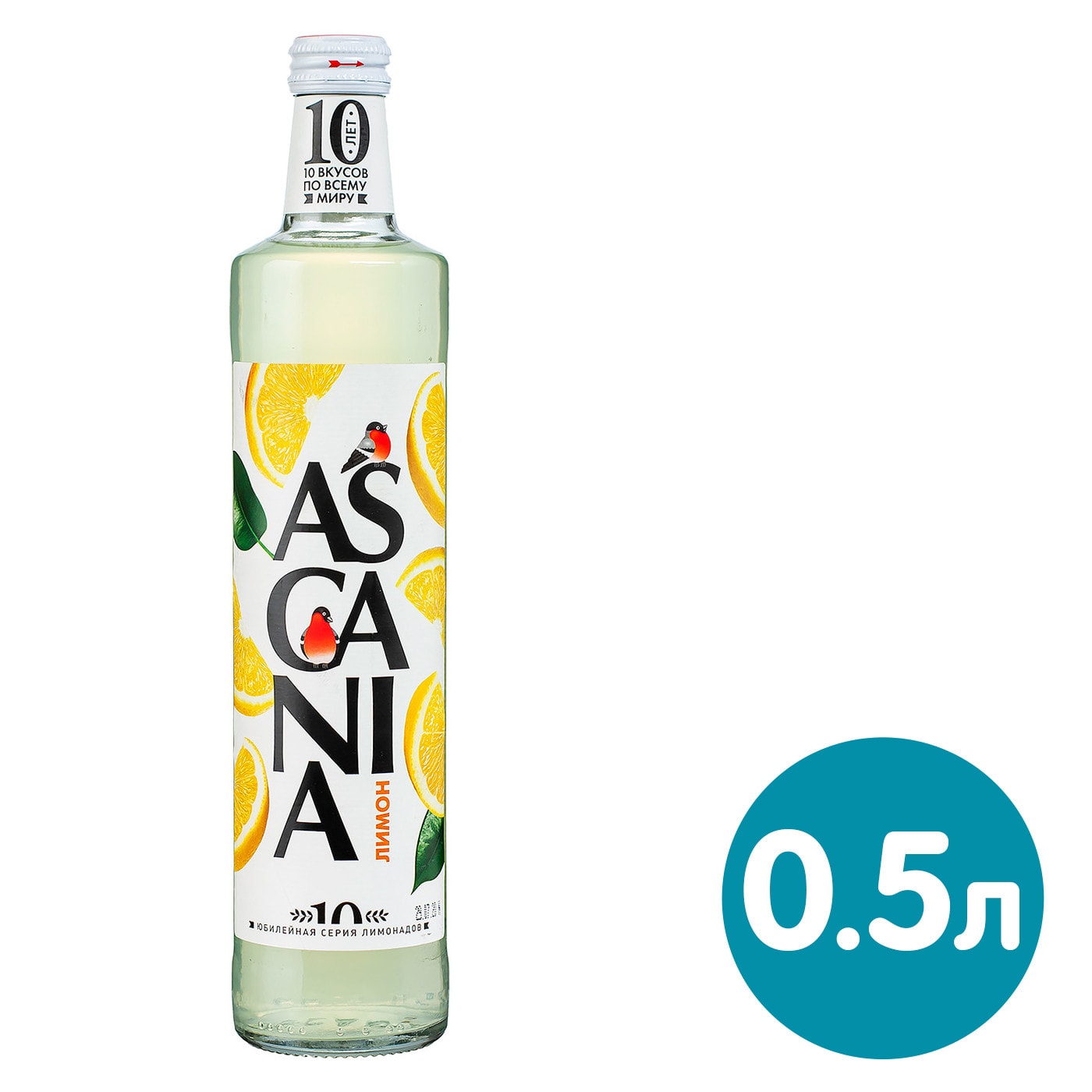 Изображение товара Напиток Ascania Лимон 500мл