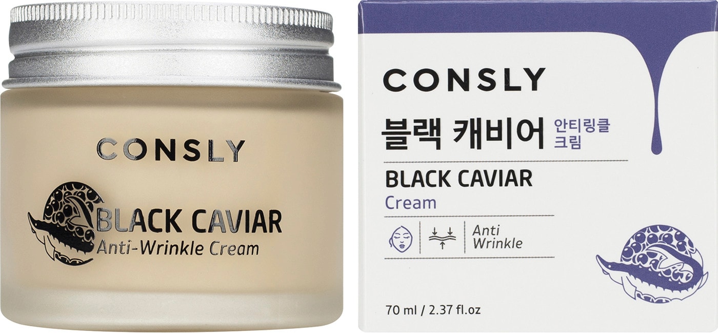 Изображение товара Крем для лица Consly с экстрактом черной икры 70мл
