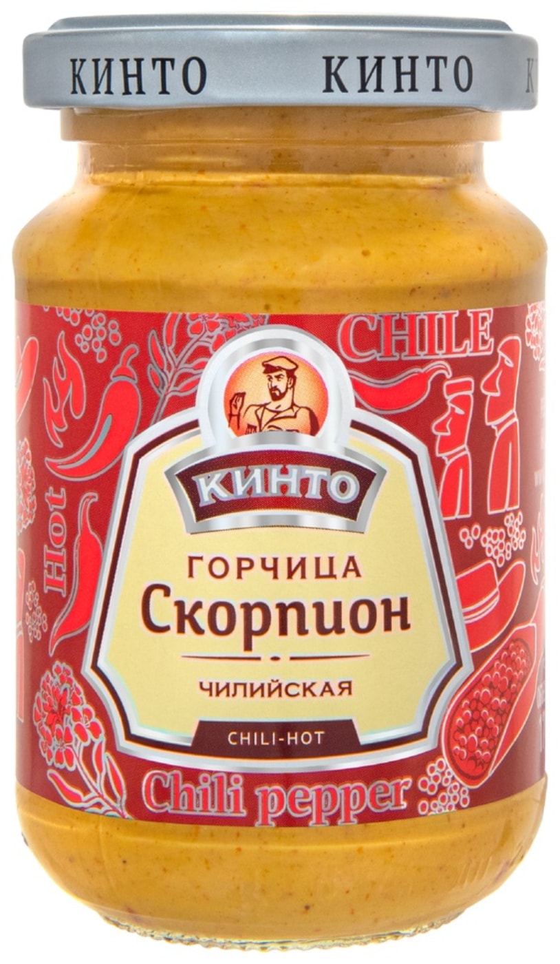Изображение товара Горчица Кинто чилийская Скорпион 170мл