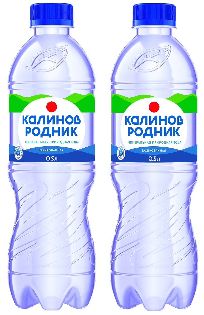 Изображение товара Вода Калинов Родник газированная 0.5 л