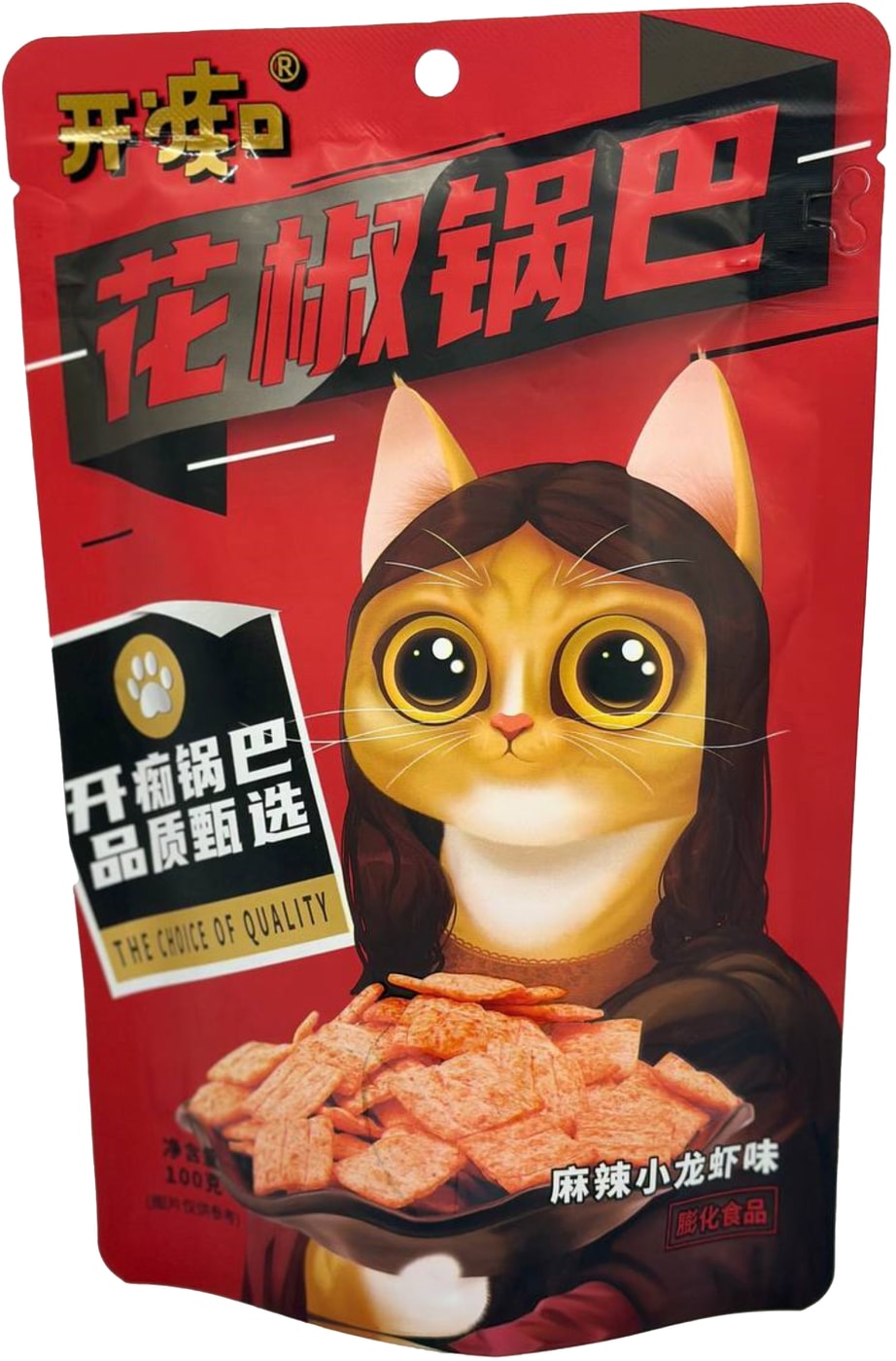 Изображение товара Чипсы рисовые со вкусом пряной креветки 100г