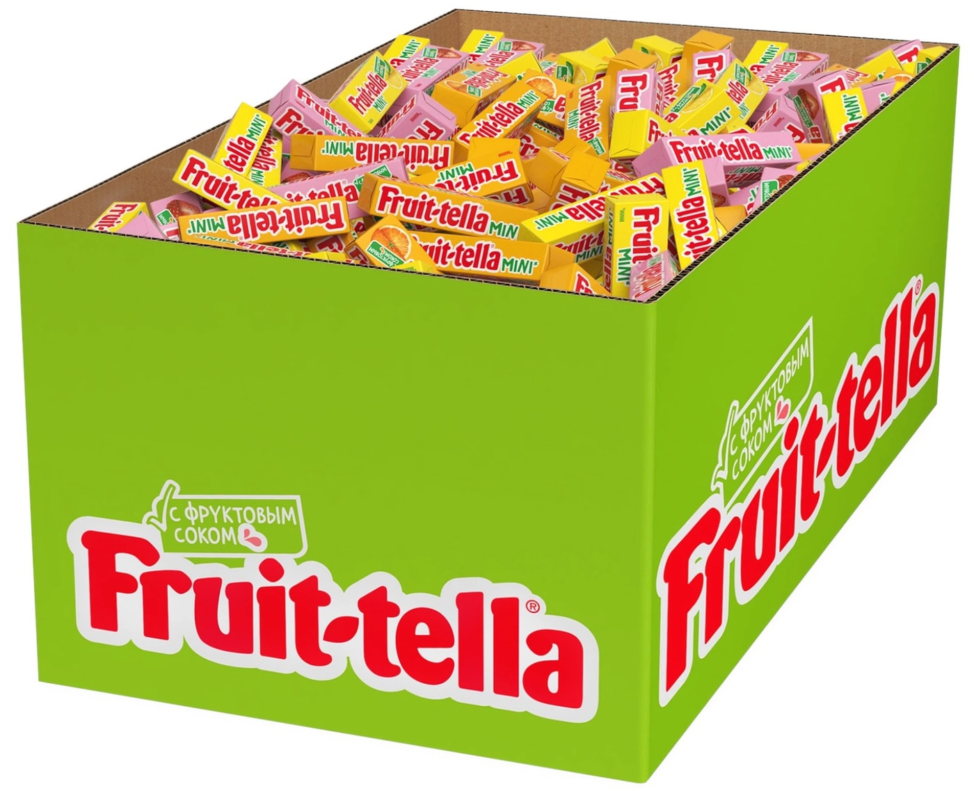 Изображение товара Конфеты жевательные Fruittella Мини со вкусом клубники апельсина лимона