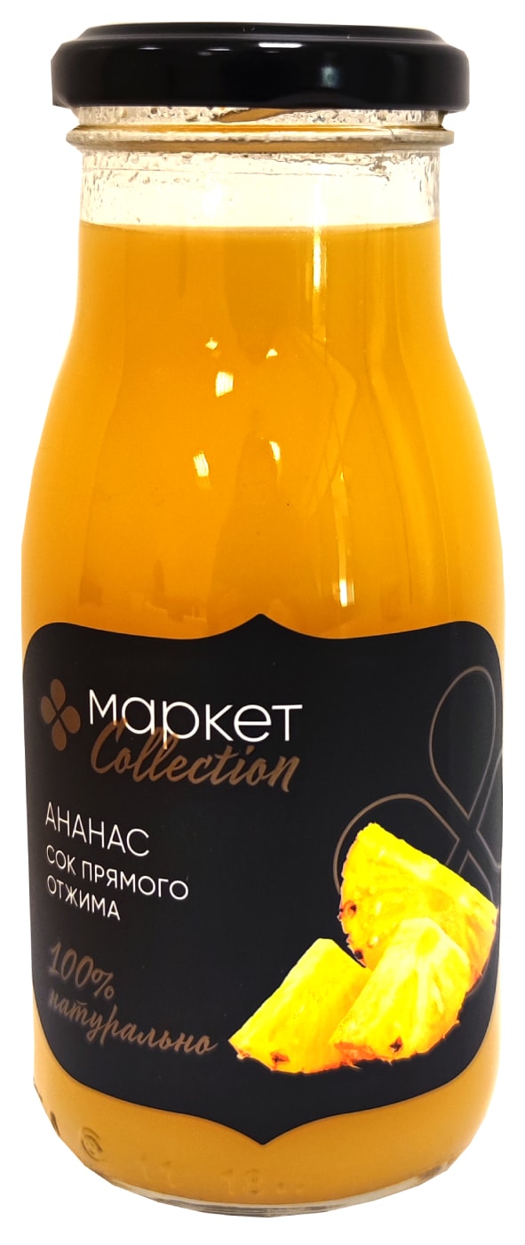 Изображение товара Сок Маркет Collection Ананасовый 250мл