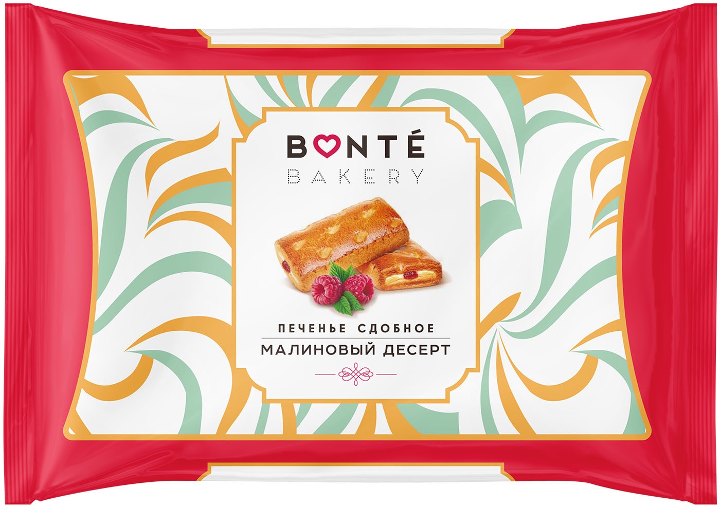 Изображение товара Печенье Bonte Bakery Малиновый десерт 270г
