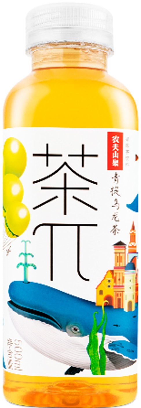 Изображение товара Напиток Чай Пи Улун с зеленым виноградом 500мл - натуральный негазированный вкус
