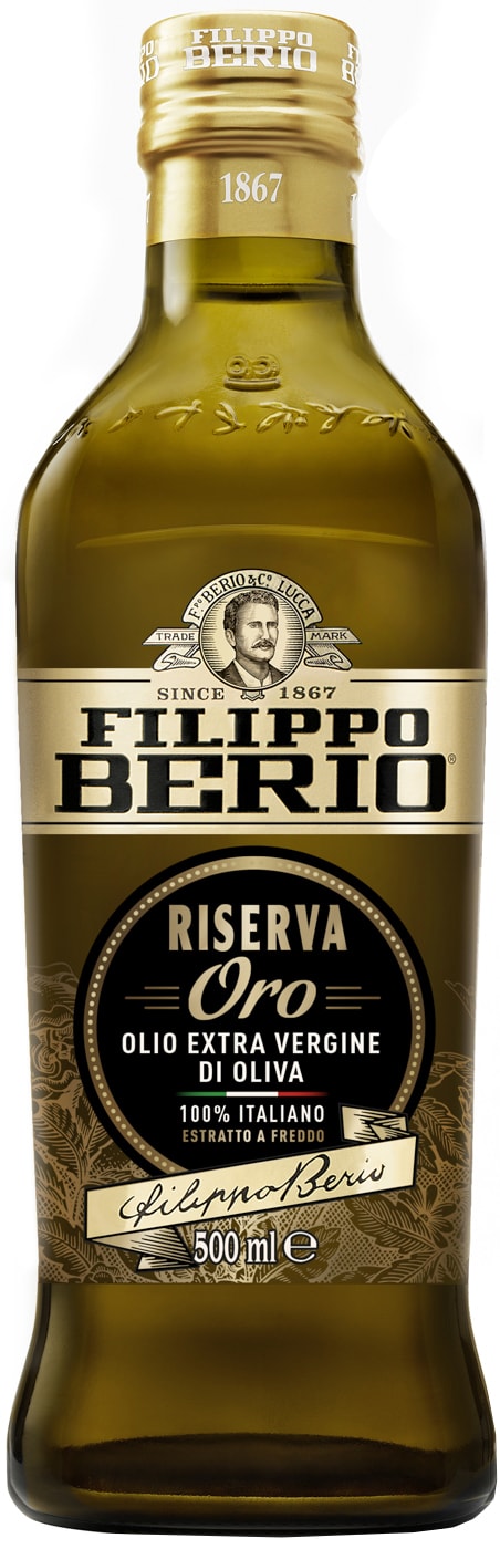 Изображение товара Масло оливковое Fillipo Berio Extra Virgin Riserva Oro 500 мл натуральное высокое качество Италия