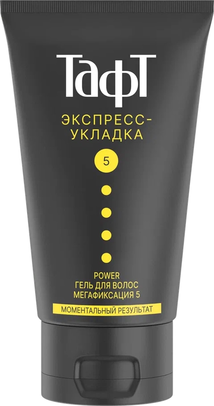 Изображение товара Гель для укладки волос Тафт Power экспресс-укладка мегафиксация 150 мл