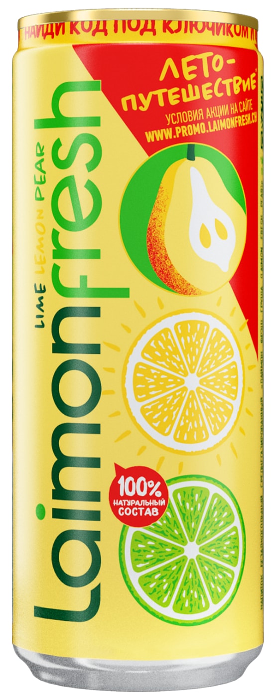 Изображение товара Напиток Laimon Fresh Груша 330мл