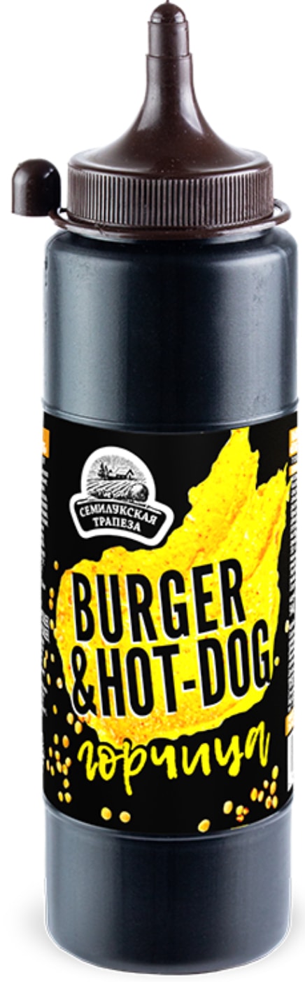 Изображение товара Горчица Семилукская Трапеза Burger & Hot-Dog 250г