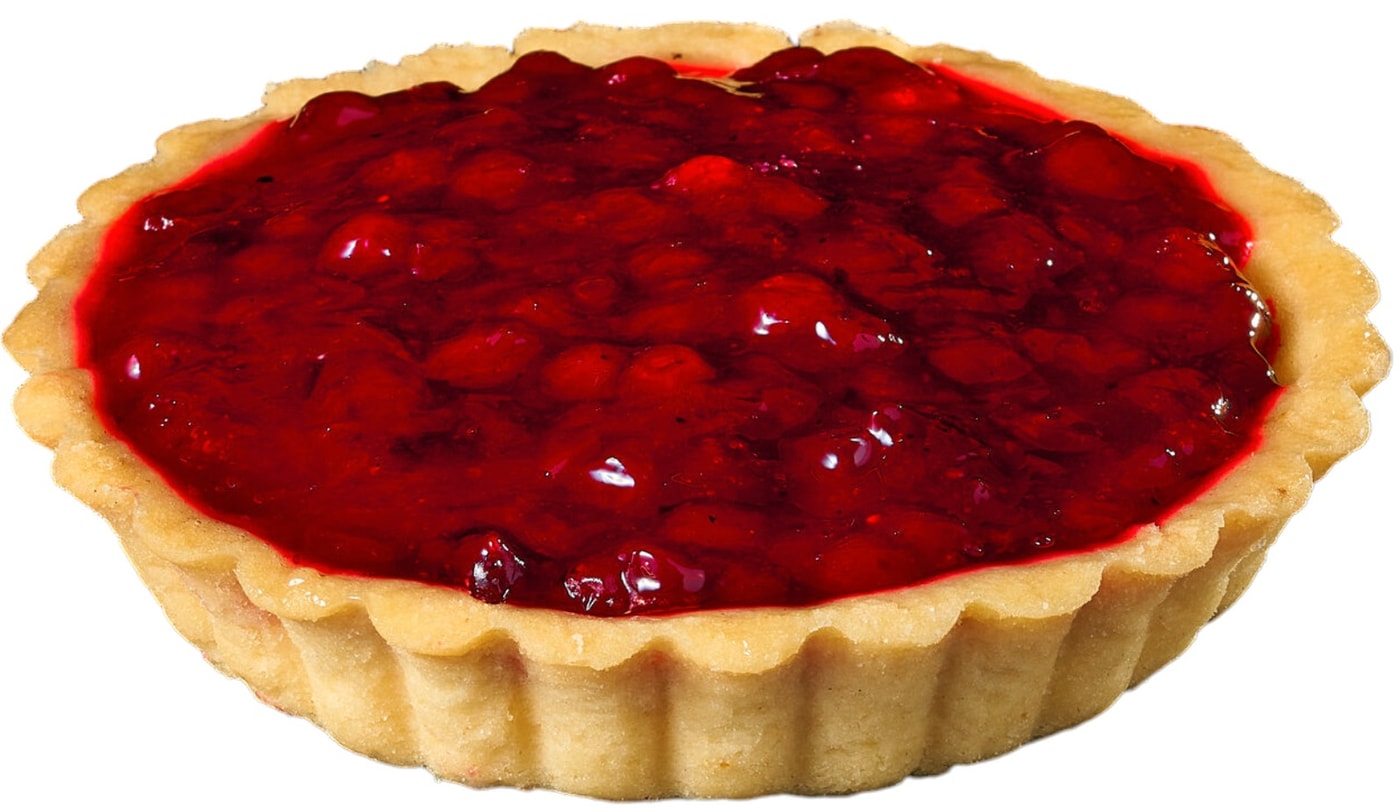 Изображение товара Тарталетка Брусника 85г Пирожное корзиночка Пекарня Перекресток