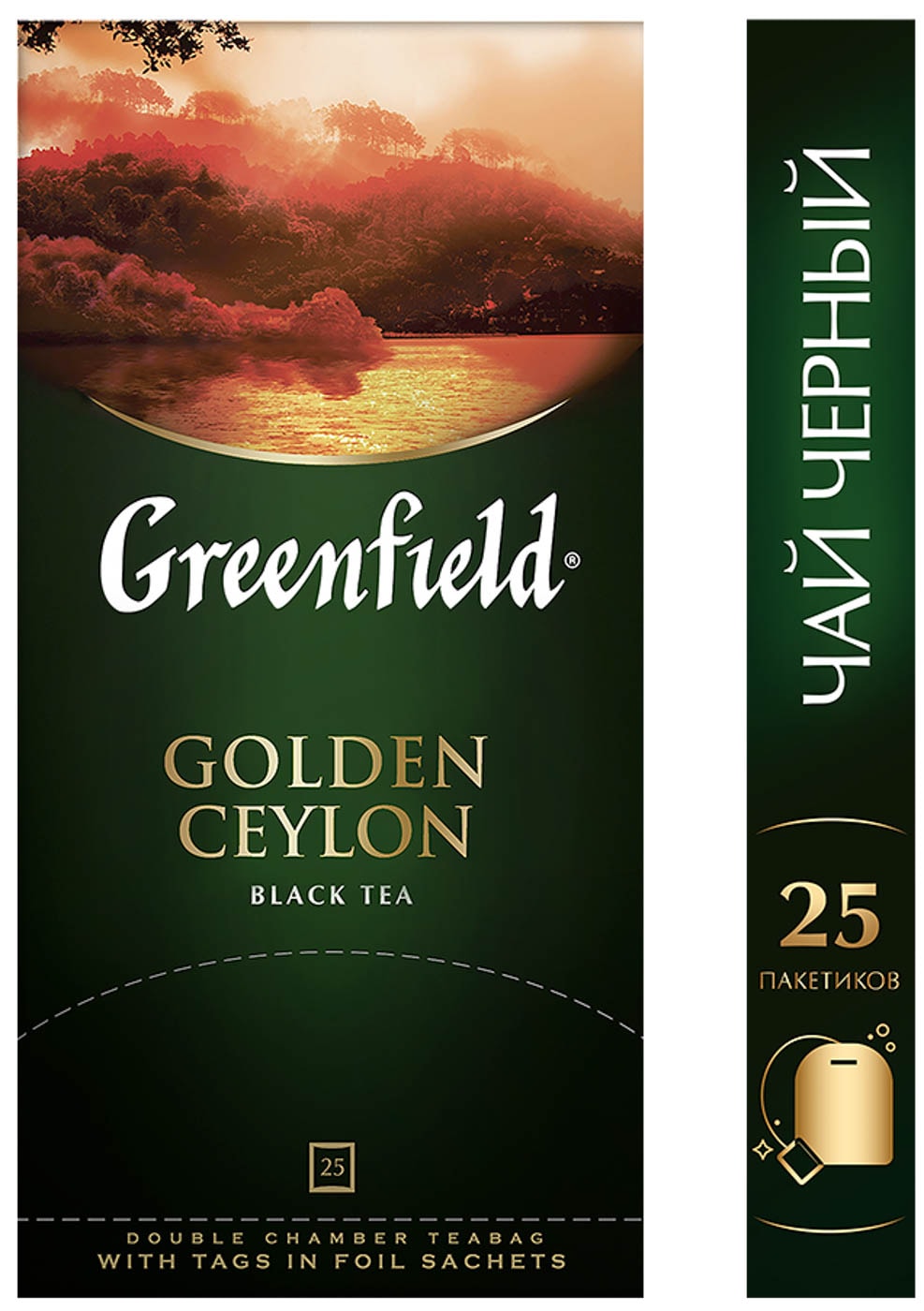 Изображение товара Чай черный Greenfield Golden Ceylon 25*2г
