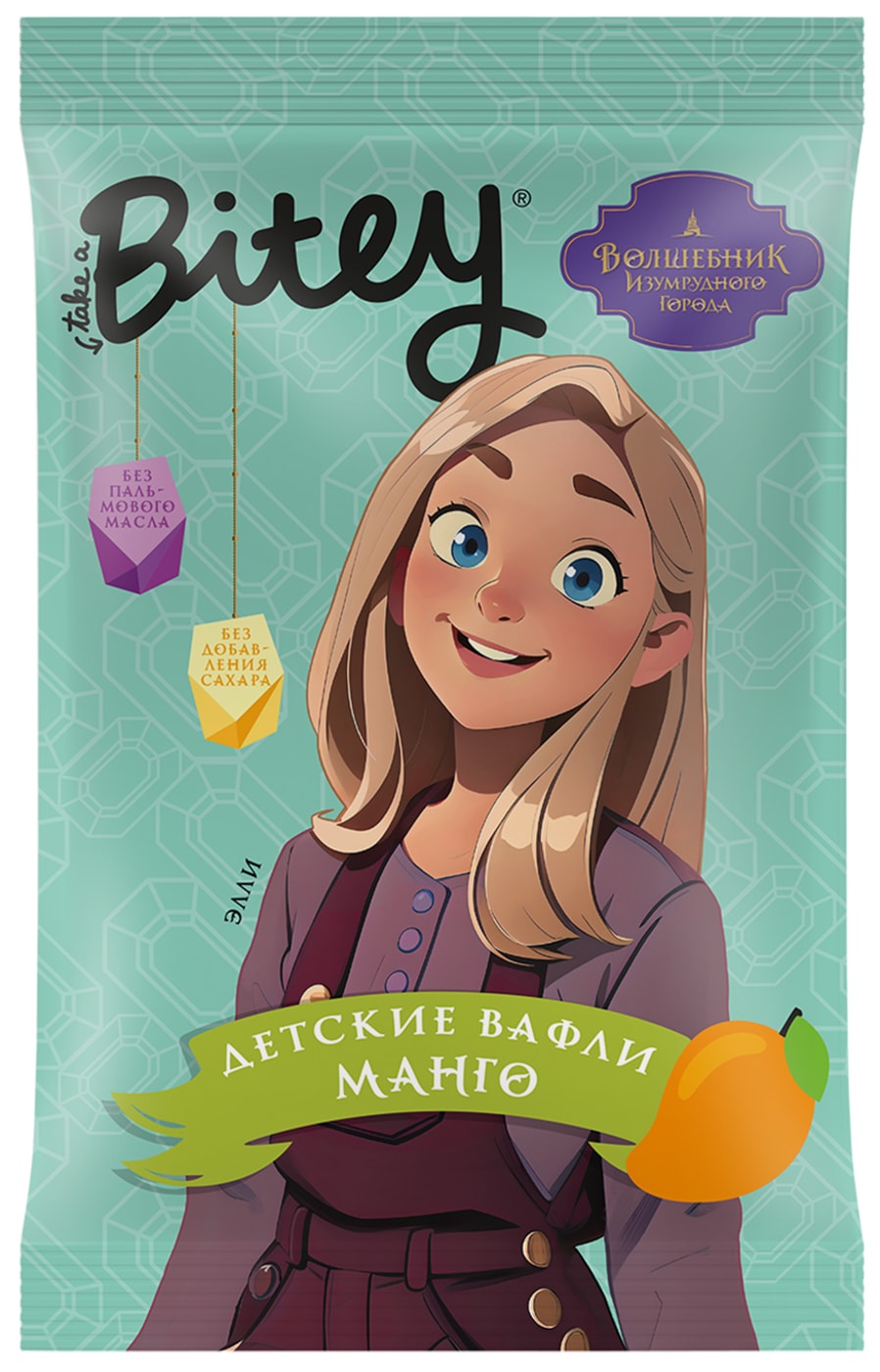 Изображение товара Вафли Take a Bitey Манго-Морковь 35г