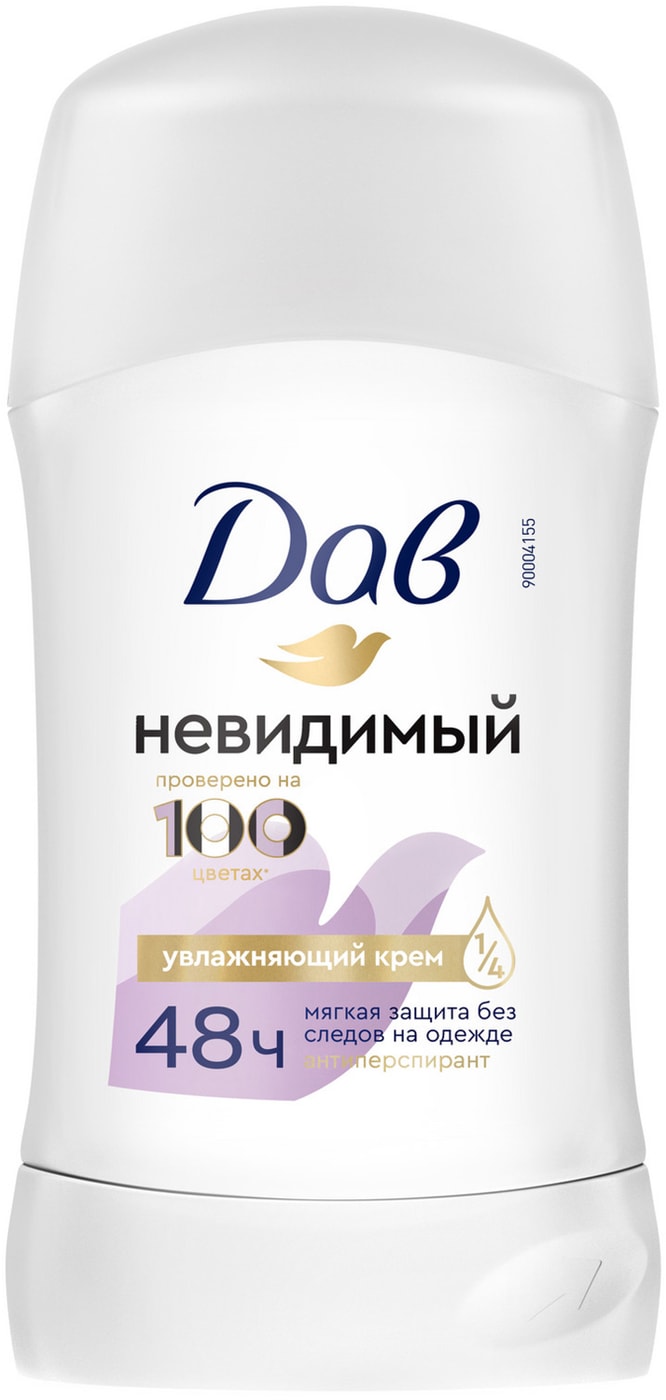 Изображение товара Дезодорант-антиперспирант Дав Женский твердый стик невидимый 40 мл