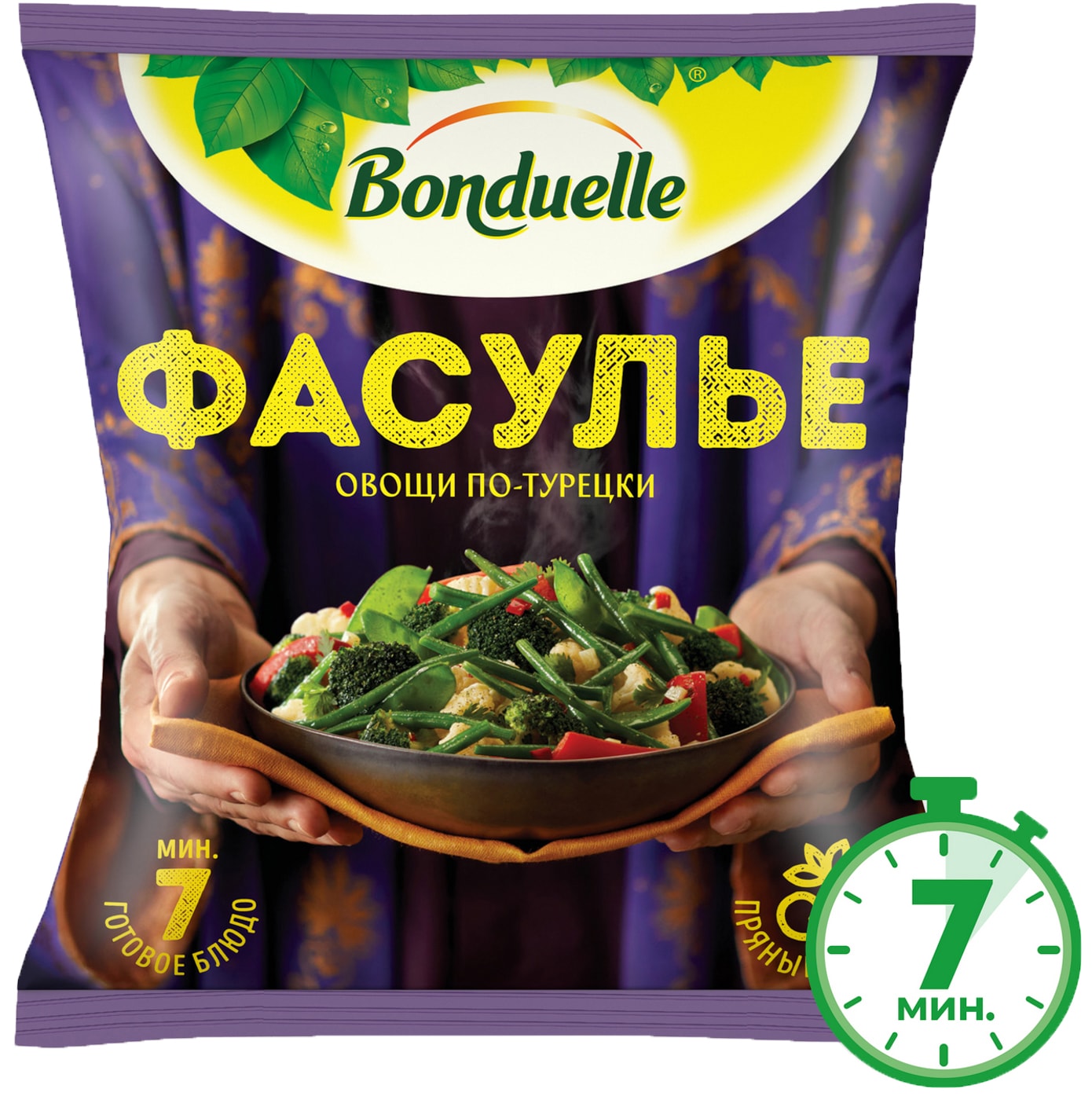 Изображение товара Смесь овощная Bonduelle Фасулье по-турецки 400г