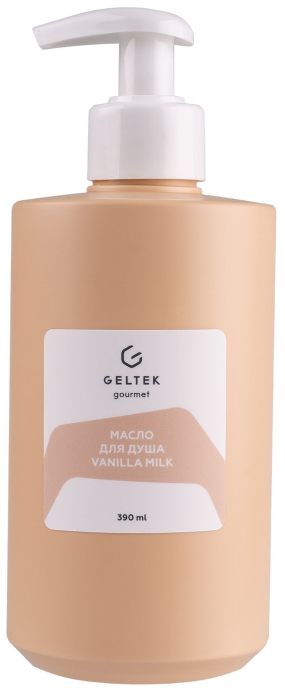 Изображение товара Масло Geltek для душа Vanilla Milk 390мл