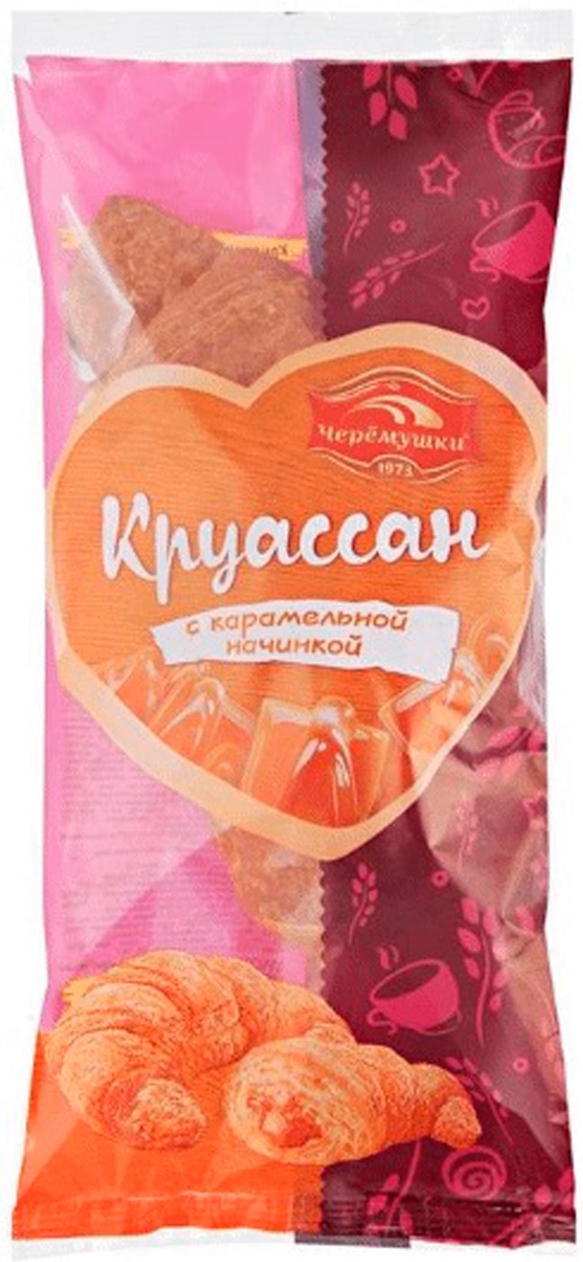 Изображение товара Круассан Черемушки с карамельной начинкой 80 г