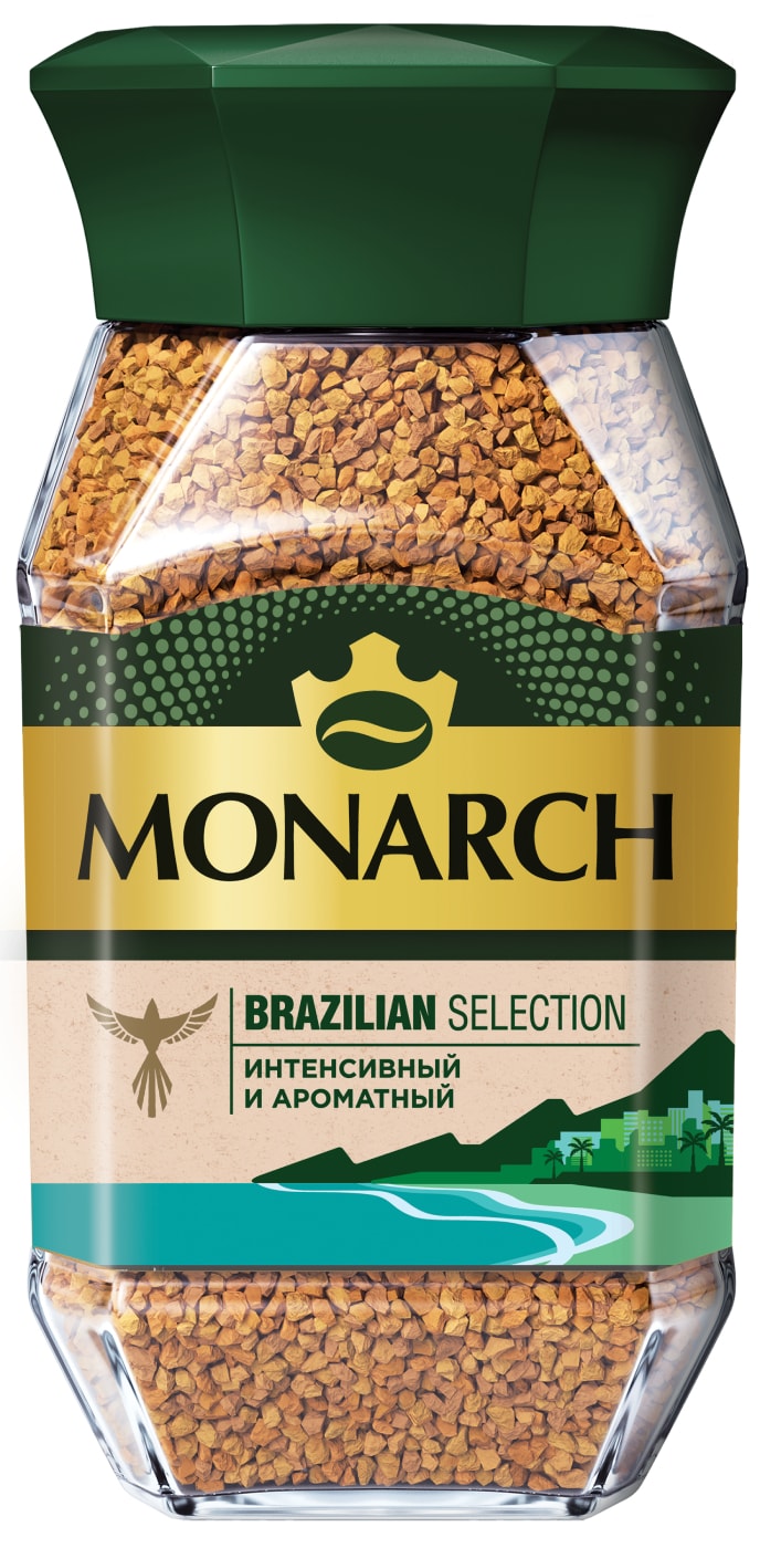 Изображение товара Кофе растворимый Monarch Brazilian Selection 180г