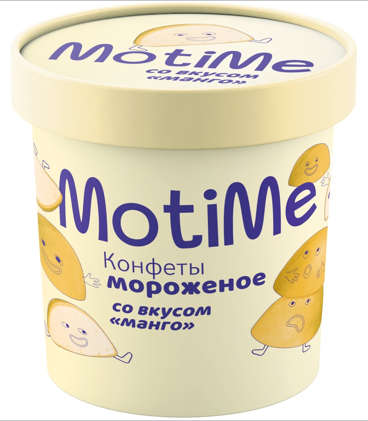 Изображение товара Мороженое MotiMe пломбир в глазури с вкусом Апельсин 140г