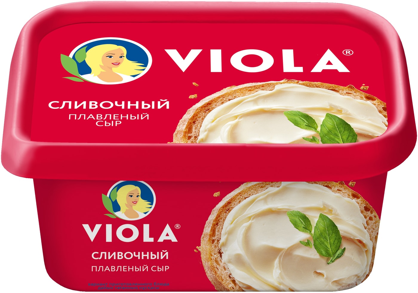 Изображение товара Плавленый сыр Viola Сливочный 50% 400г - натуральный и вкусный продукт