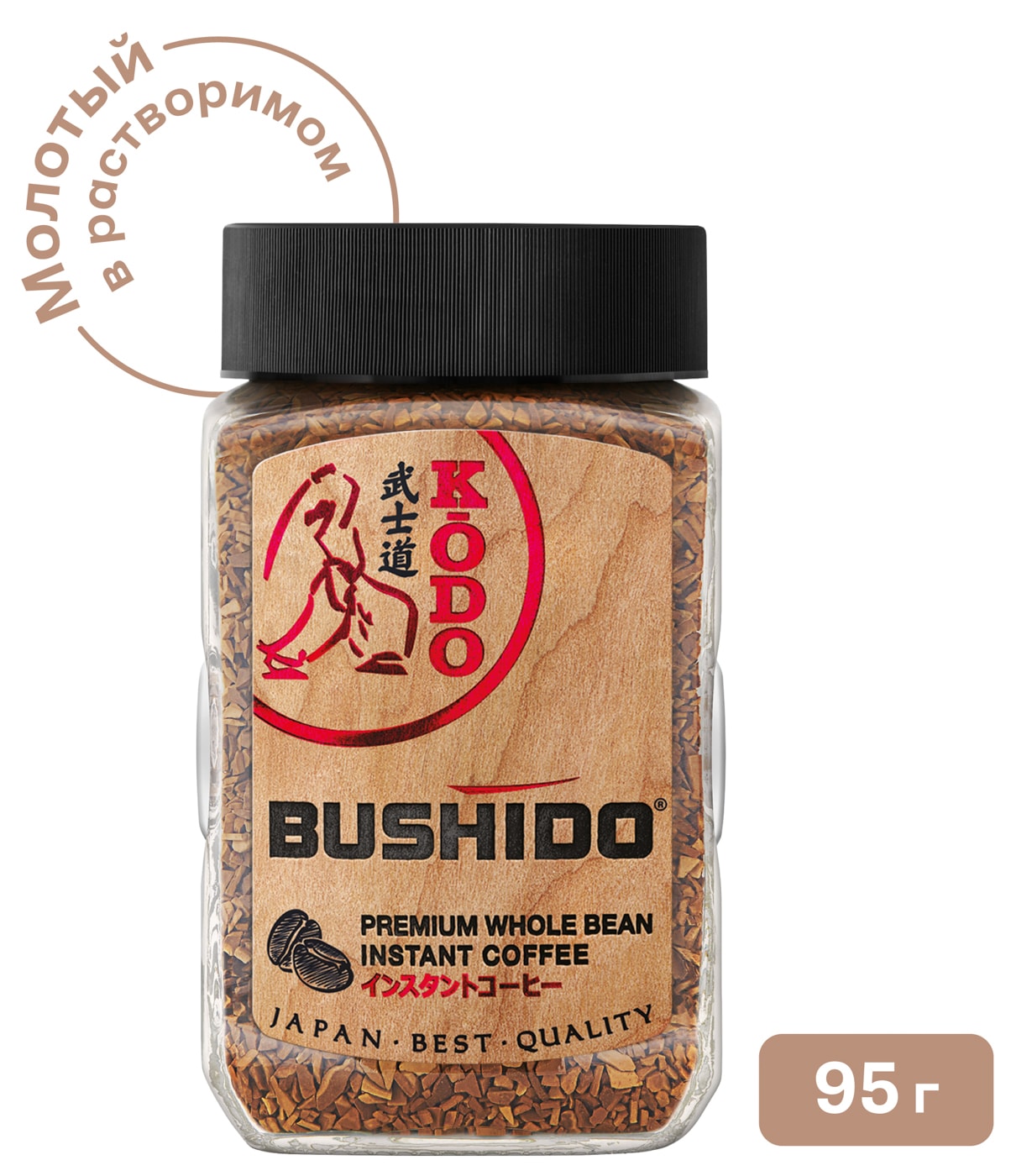 Изображение товара Кофе молотый в растворимом Bushido Kodo 95г