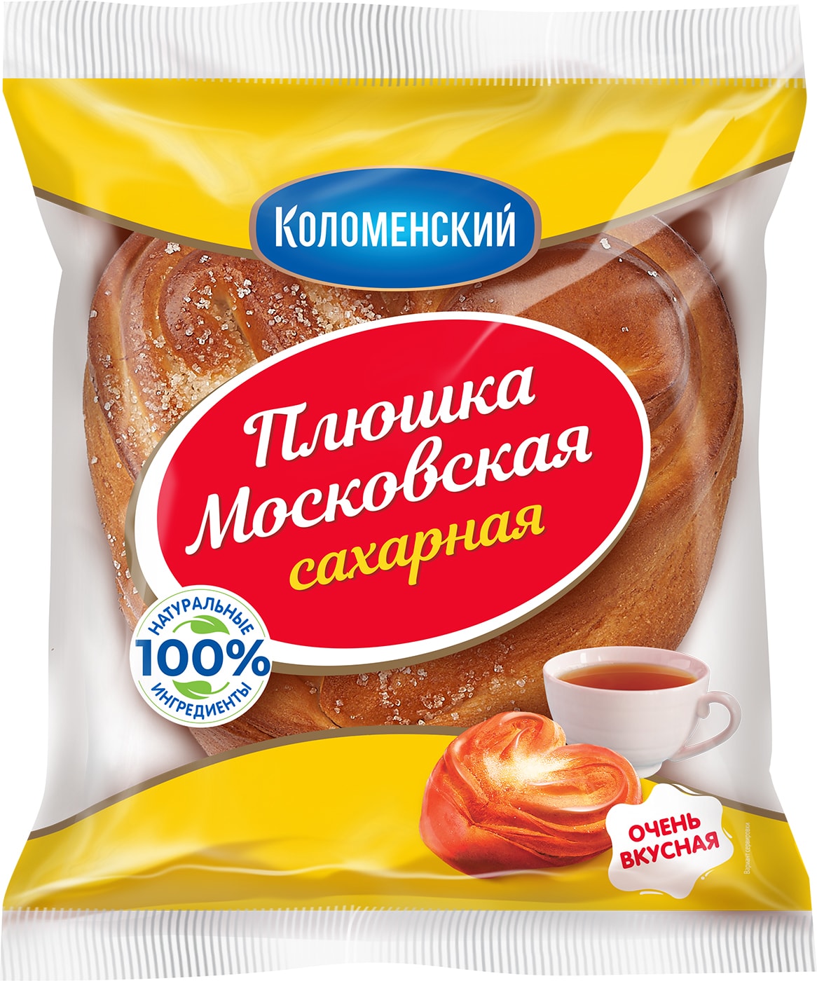 Изображение товара Плюшка Коломенский Московская сахарная 150г