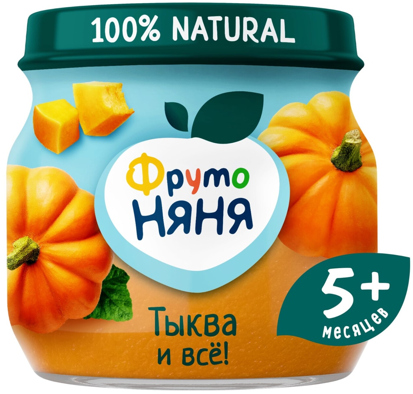 Изображение товара Пюре ФрутоНяня из тыквы с 5 месяцев 80г