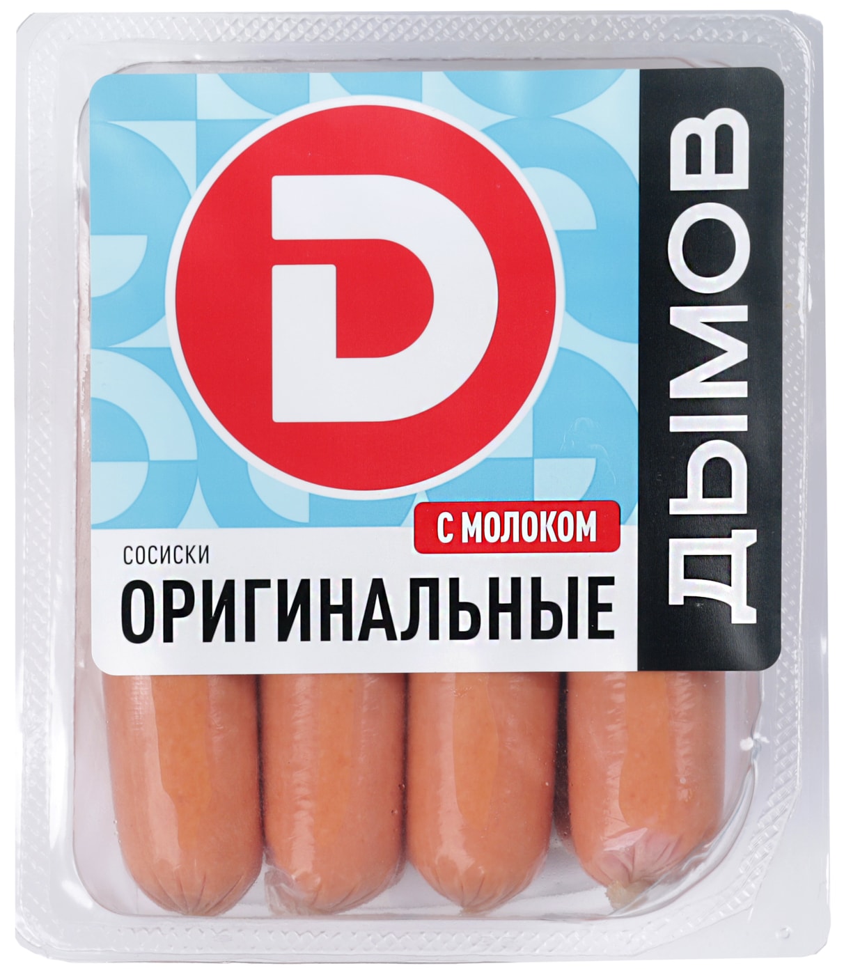 Изображение товара Сосиски Дымов Оригинальные с молоком 406г