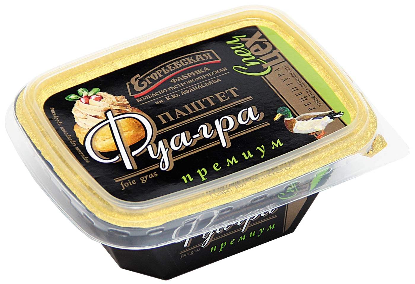 Изображение товара Паштет Егорьевская фабрика Фуа-гра 150г