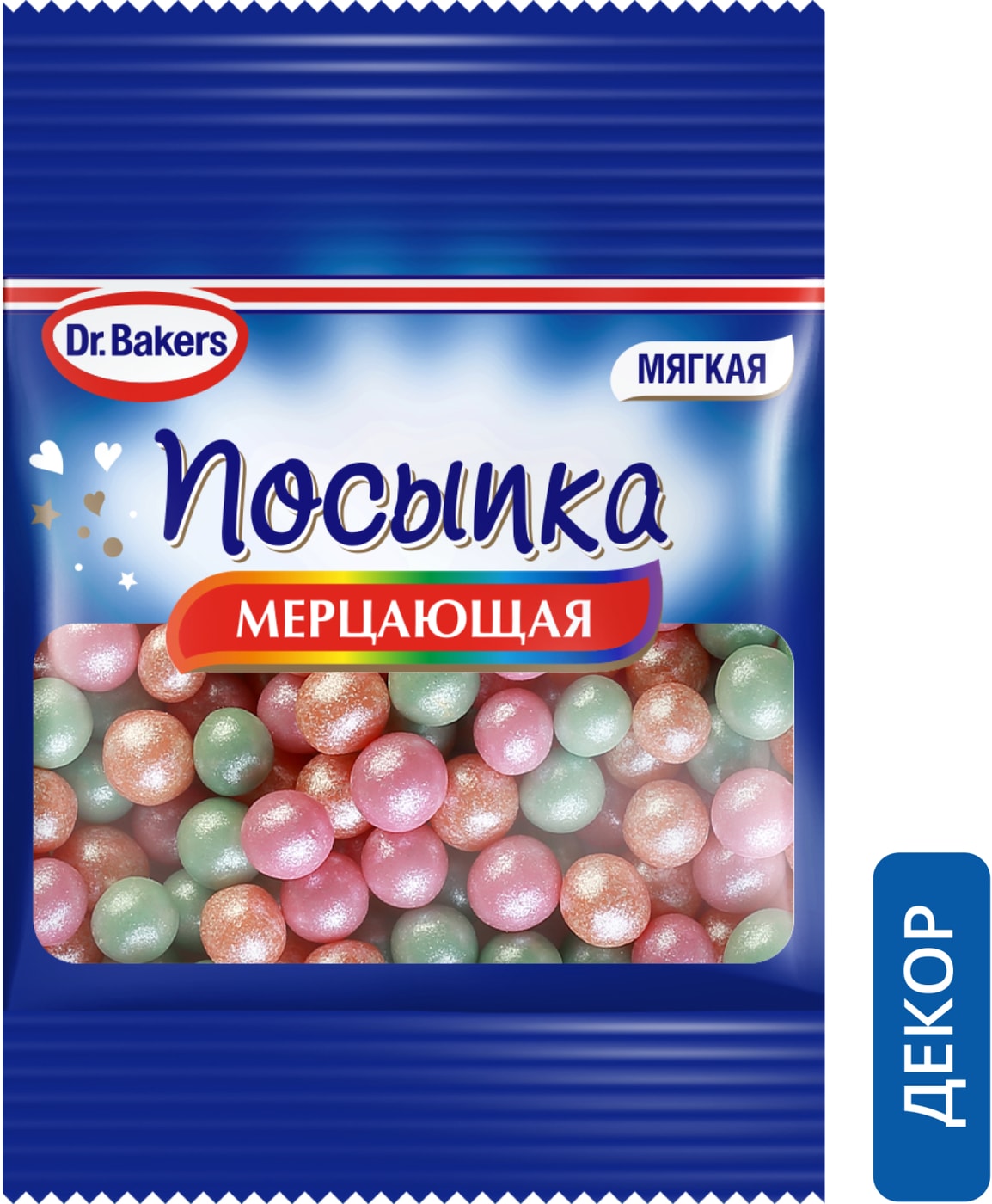 Изображение товара Посыпка Dr.Bakers Мерцающая 10г