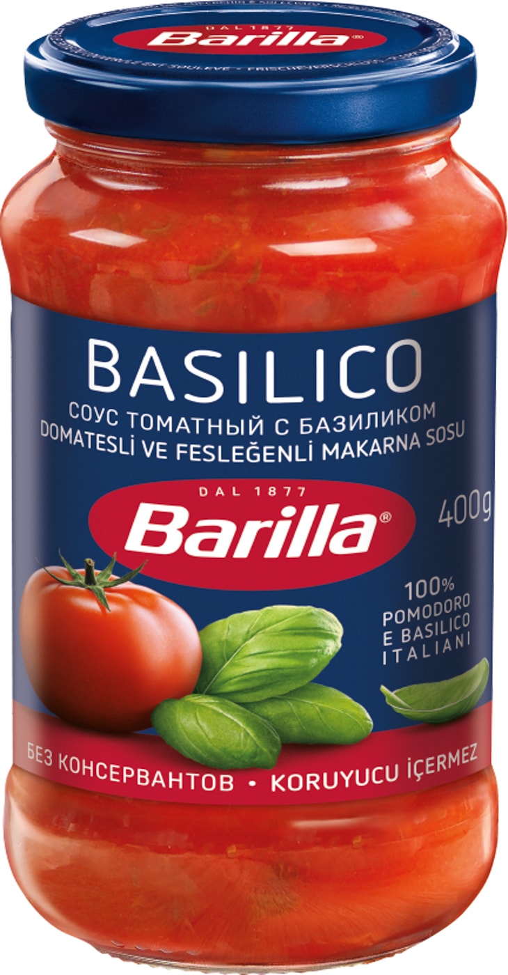 Изображение товара Соус Barilla Basilico томатный 400г