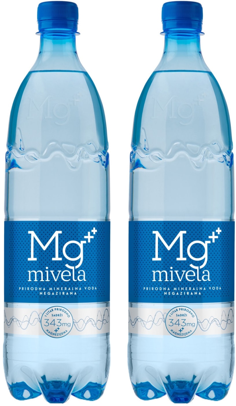Изображение товара Минеральная вода Mg Mivela негазированная 1 л Сербия, натуральный источник