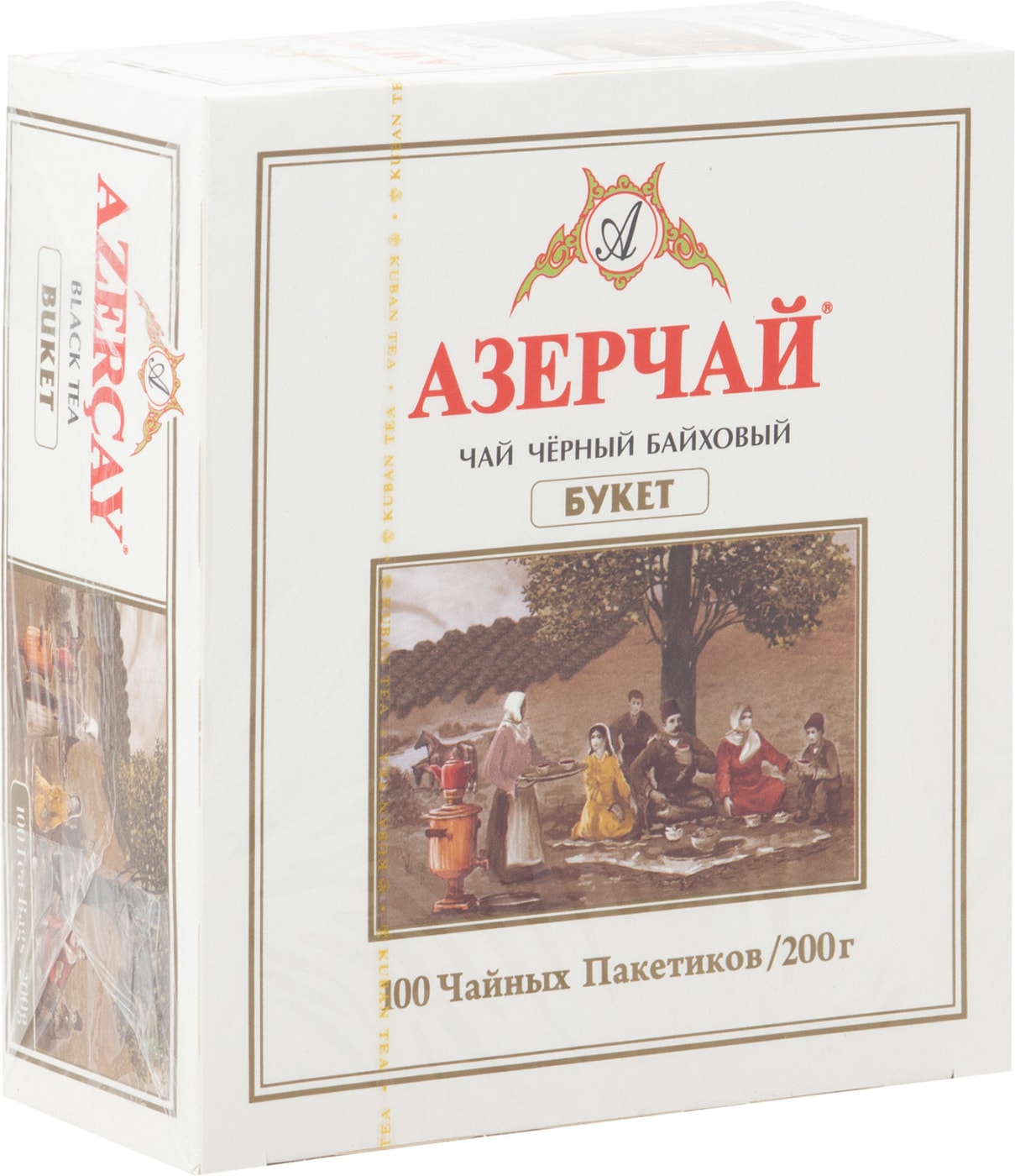Изображение товара Чай черный Азерчай Букет 100*2г